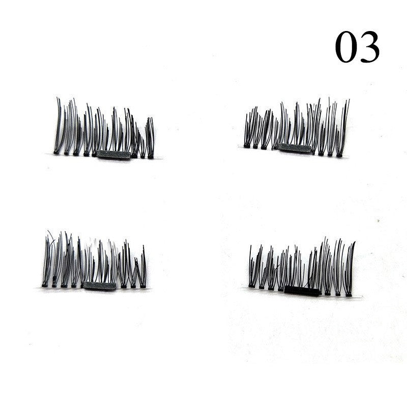 1 Pair 3D Magnet False Eyelash