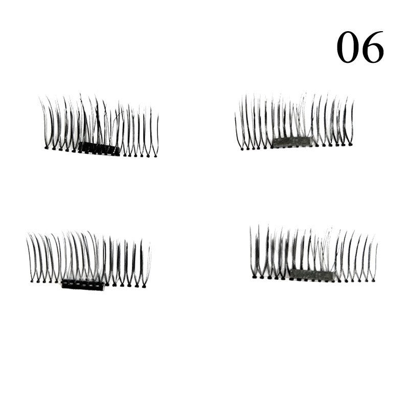 1 Pair 3D Magnet False Eyelash
