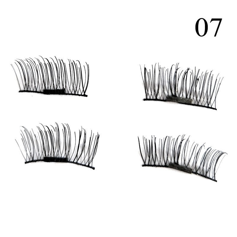 1 Pair 3D Magnet False Eyelash