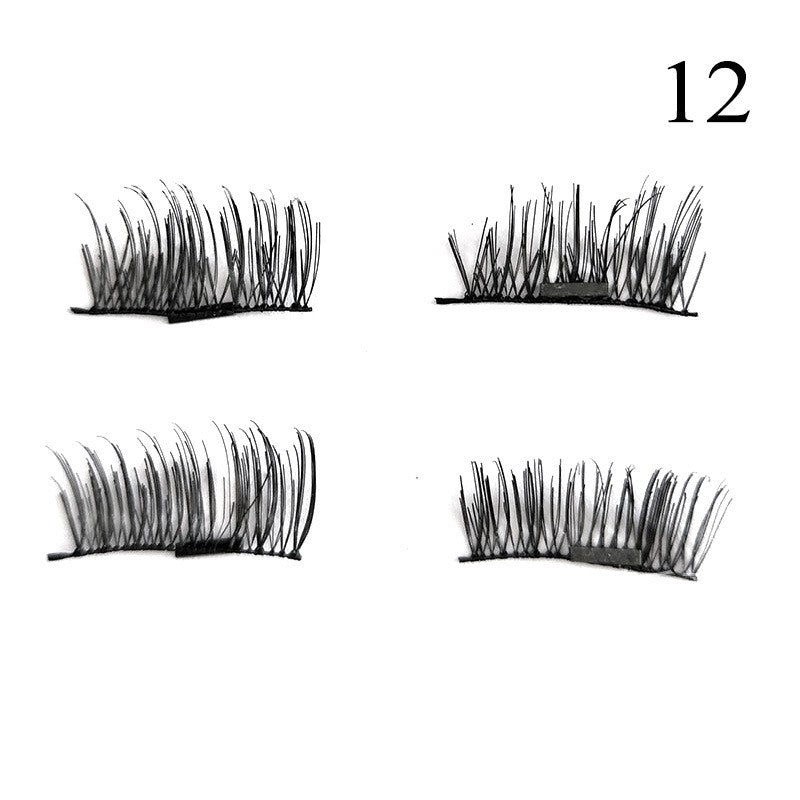 1 Pair 3D Magnet False Eyelash