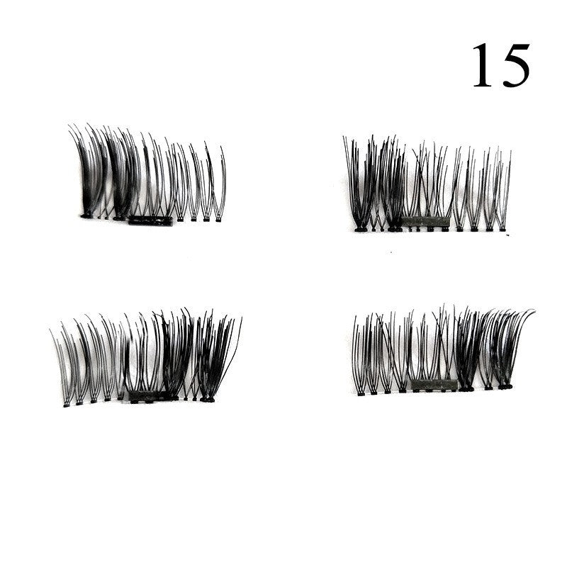 1 Pair 3D Magnet False Eyelash