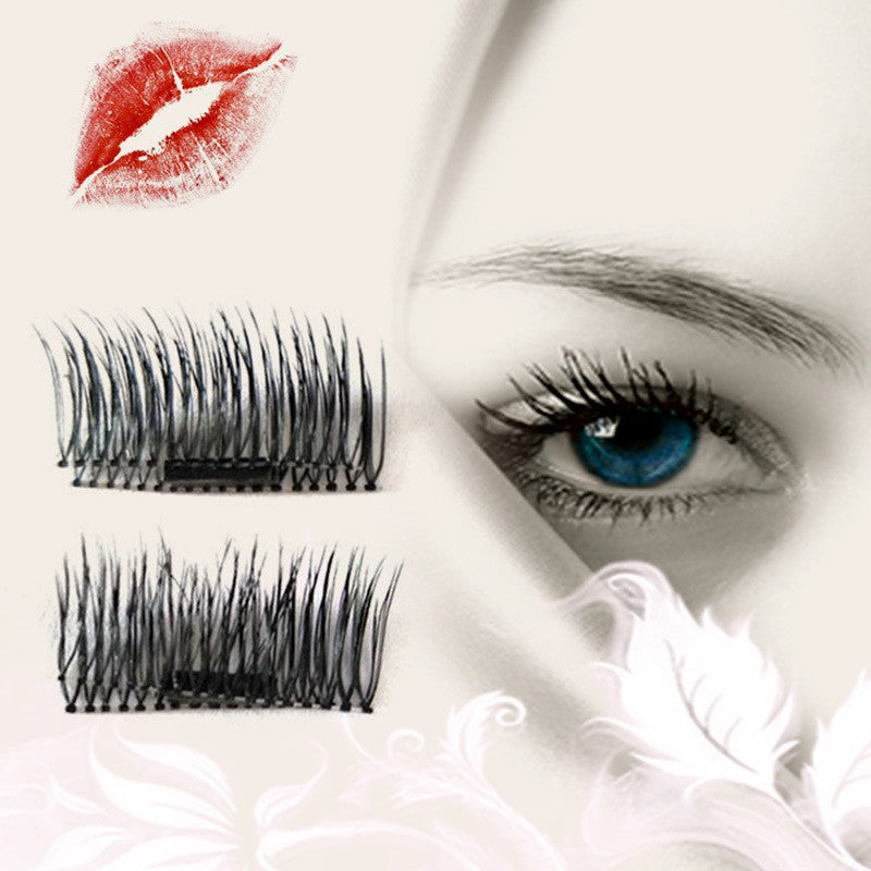 1 Pair 3D Magnet False Eyelash