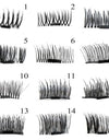 1 Pair 3D Magnet False Eyelash