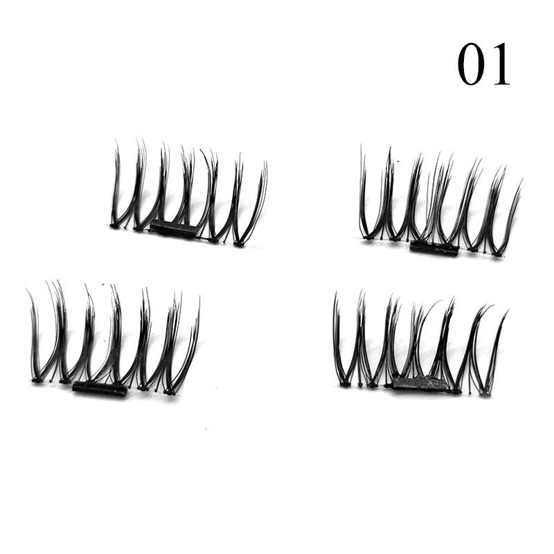 1 Pair 3D Magnet False Eyelash