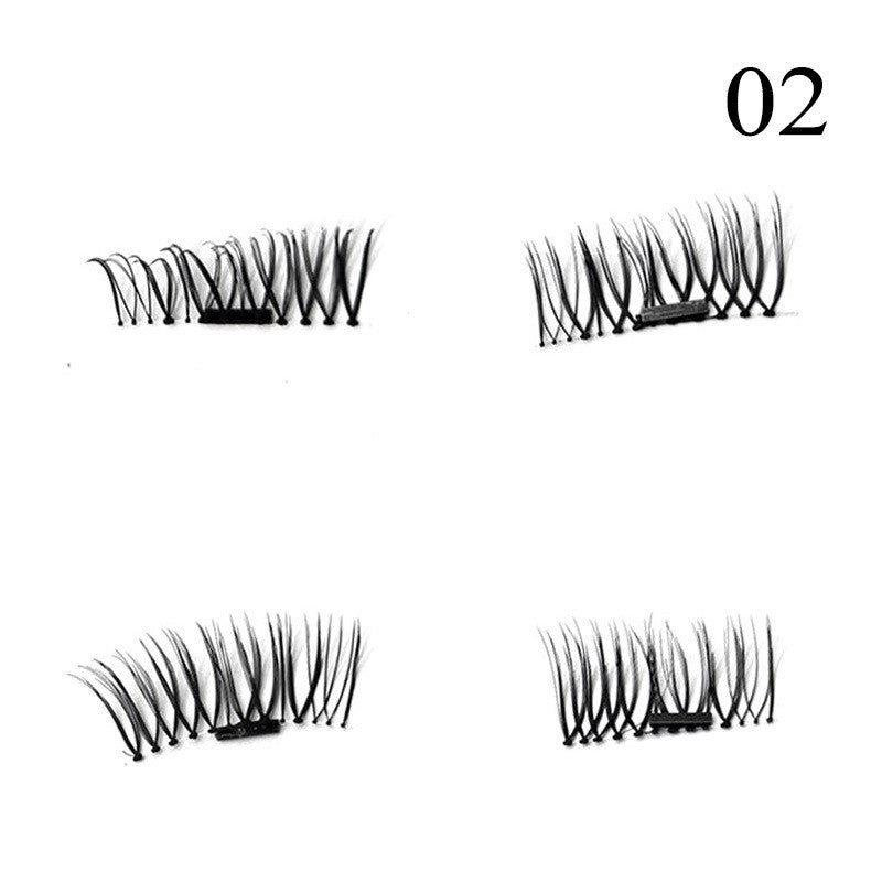 1 Pair 3D Magnet False Eyelash