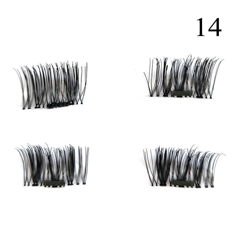 1 Pair 3D Magnet False Eyelash